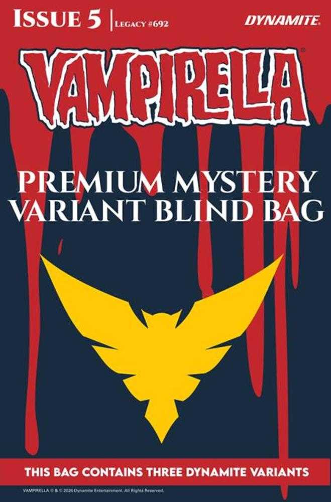 Vampirella (2026) #5 Cover G Premium Mystery Blind Bag PRESALE 9/16