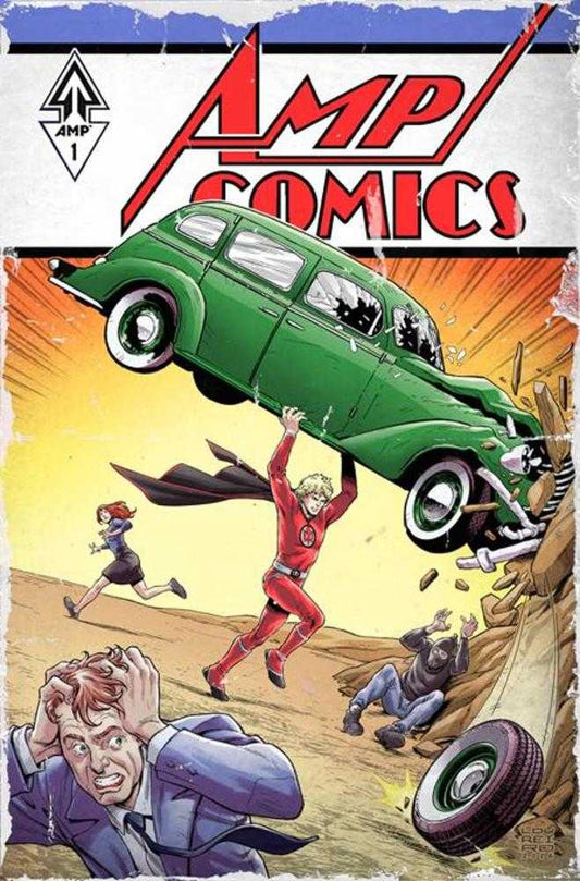 Comic book cover of 'Greatest American Hero #1 (Of 5) Cover D Rafael Loureiro Homage Variant'