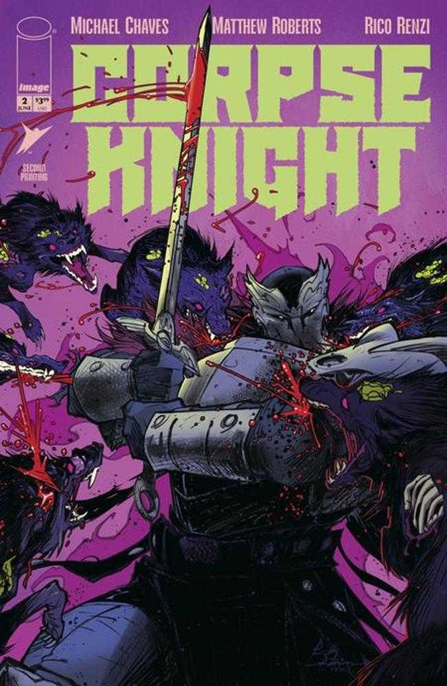 Corpse Knight #2 (Of 6) 2nd Printing - Matthew Roberts & Rico Renzi (Mature)