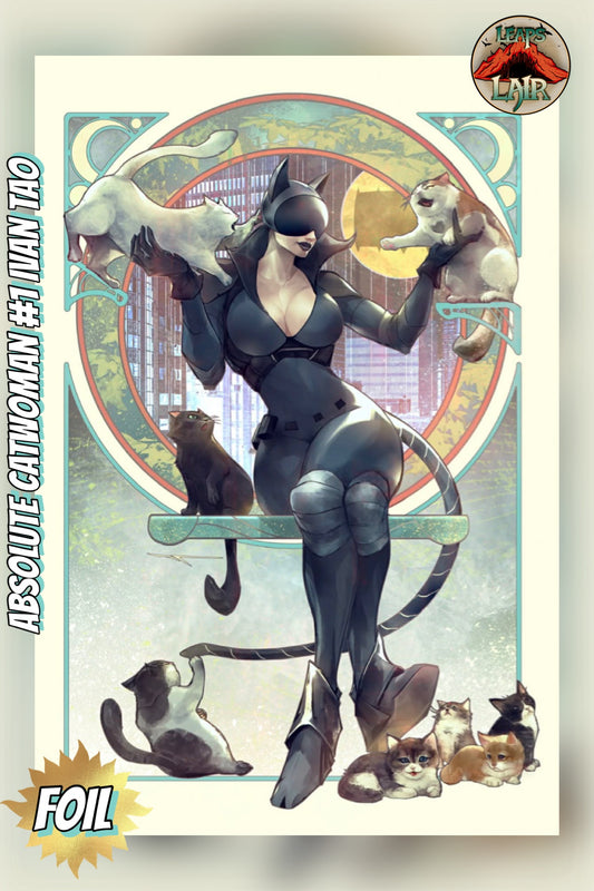 Absolute Catwoman #1 Tao Virgin Foil Exclusive LTD 800 PREORDER 6/10