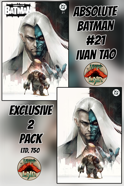 Absolute Batman #21 Ivan Tao 2-Pack — Trade and Virgin Foil exclusive covers