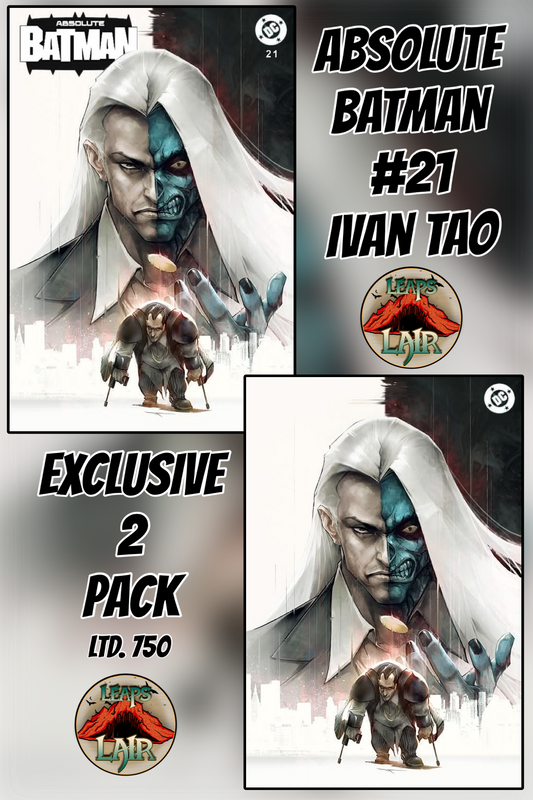 ABSOLUTE BATMAN #21 Ivan Tao Exclusive 2-Pack (Trade + Virgin Foil) LTD 750 PREORDER 6/17