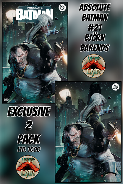 Absolute Batman #21 Bjorn Barends 2-Pack — Trade and Virgin exclusive covers