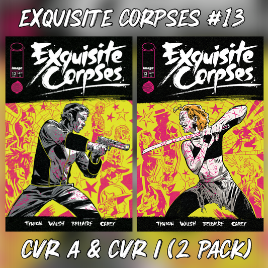 EXQUISITE CORPSES #13 Cover A + I Michael Walsh Connecting Set PREORDER 5/27