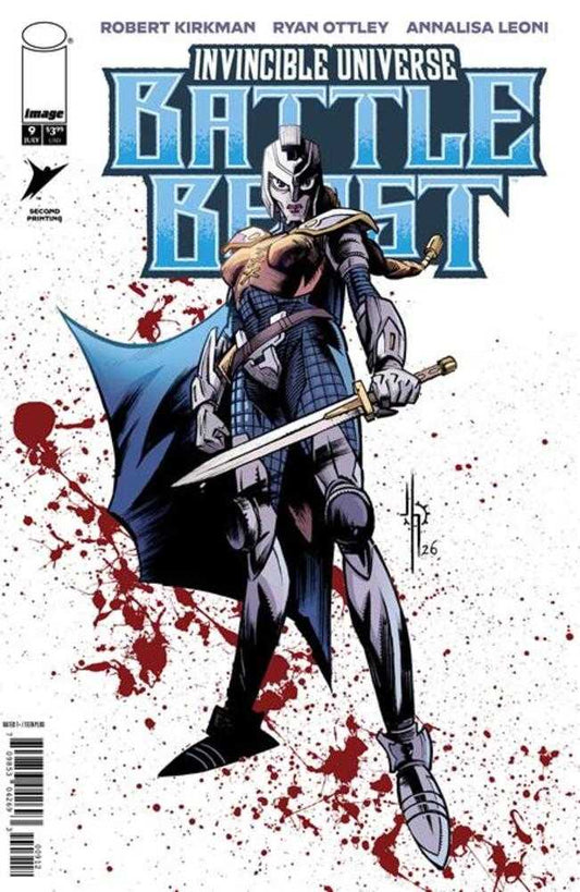 Invincible Universe Battle Beast #9 - Jason Howard 2nd Printing