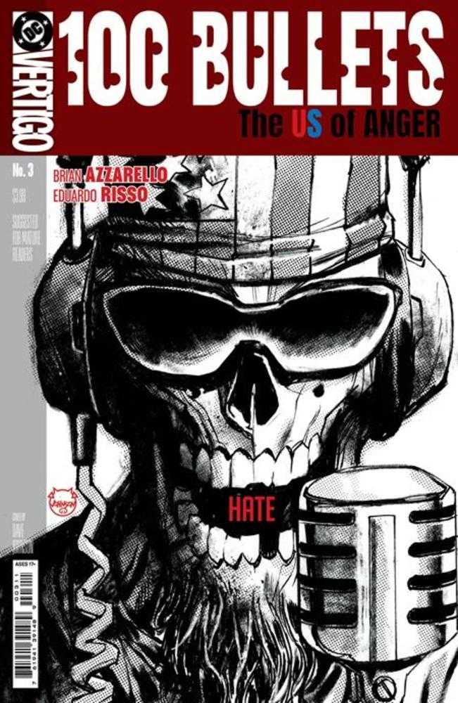 100 Bullets The Us Of Anger #3 (Of 8) Cover A Dave Johnson (Mature) PRESALE 9/02