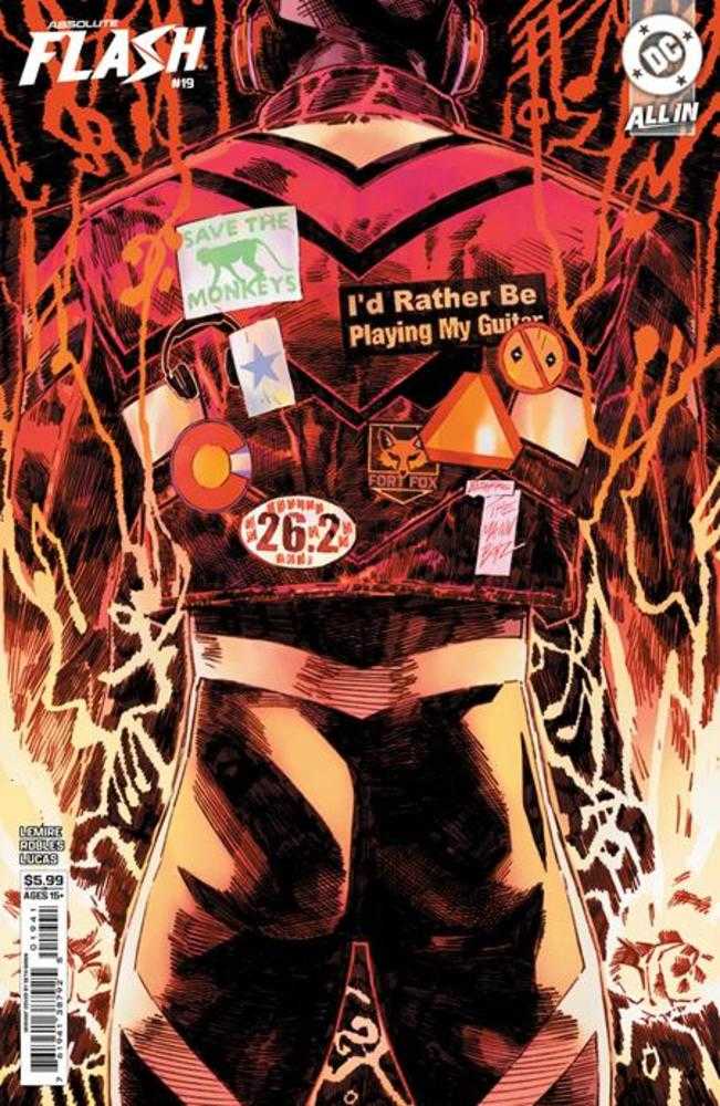 Comic book cover of 'Absolute Flash #19 Cover D Seth Mann Card Stock Variant'