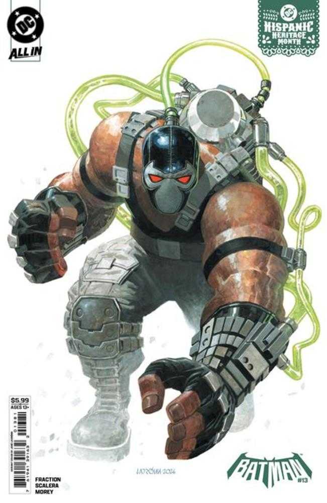 Batman #13 Cover G Jose Ladronn Hispanic Heritage Month Card Stock Variant (Batman Bad Seeds) PRESALE 9/02