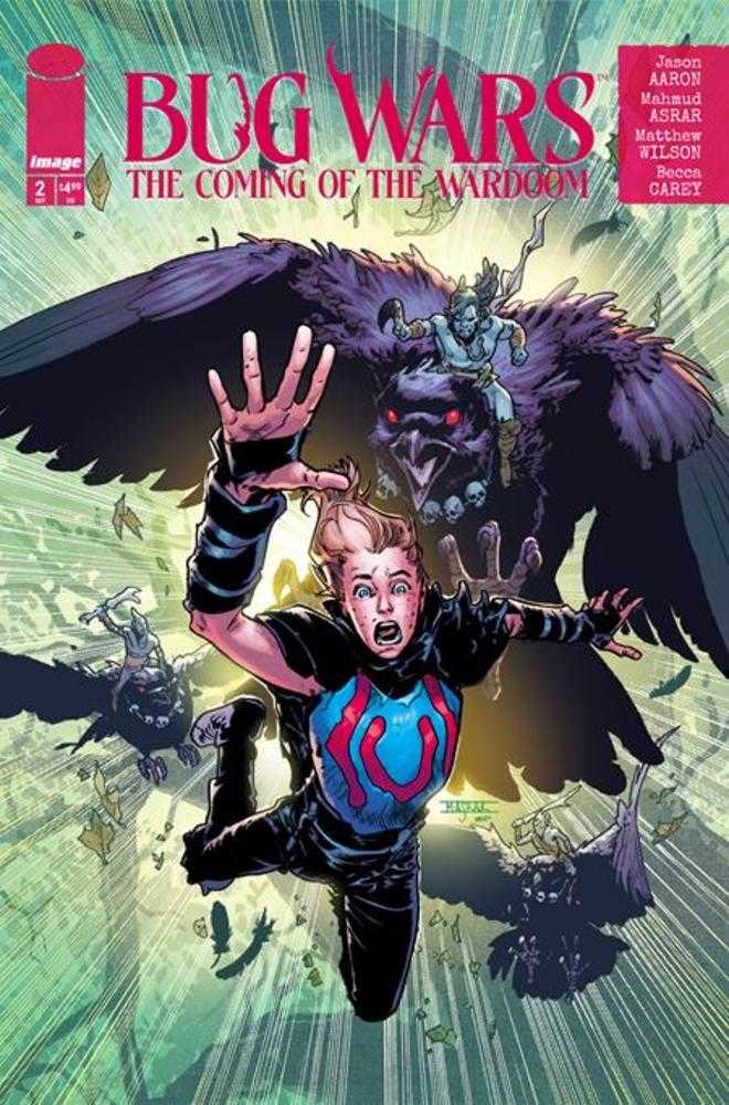 Comic book cover of 'Bug Wars The Coming Of The Wardoom #2 (Of 8) Cover A Mahmud Asrar & Matthew Wilson (Mature)'