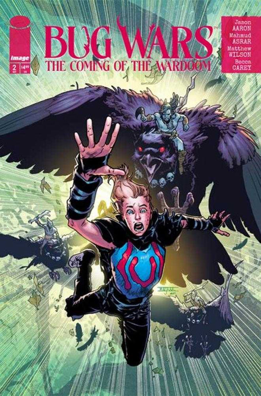 Comic book cover of 'Bug Wars The Coming Of The Wardoom #2 (Of 8) Cover A Mahmud Asrar & Matthew Wilson (Mature)'