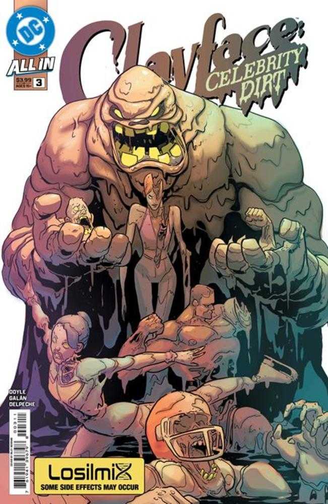 Clayface Celebrity Dirt #3 (Of 6) Cover A Riley Rossmo PRESALE 9/09