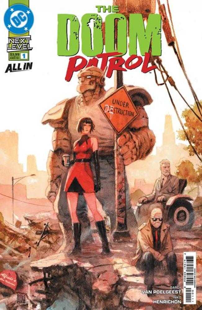 Doom Patrol #1 Cover A Niko Henrichon PRESALE 9/02
