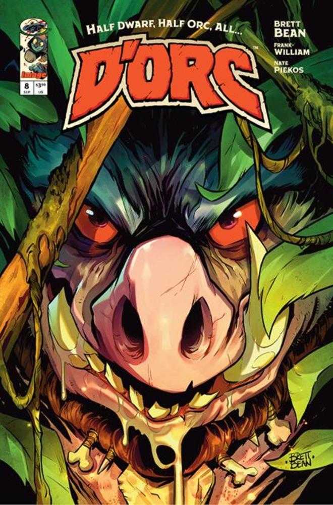 Comic book cover of 'Dorc #8 Cover A Brett Bean'