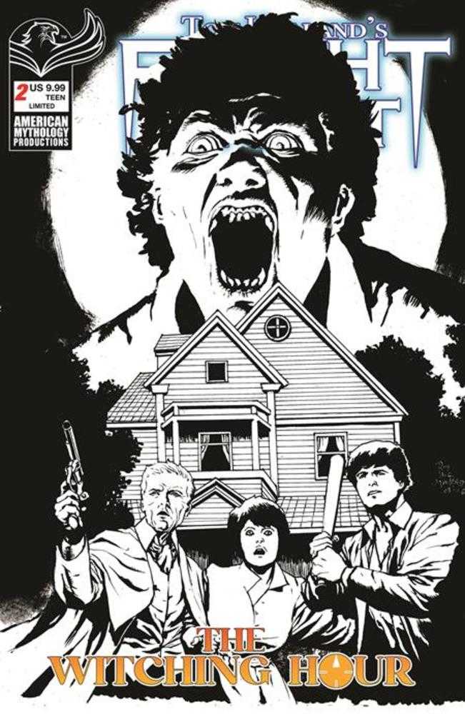 Fright Night Witching Hour #2 Cover E Roy Allan Martinez B&W PRESALE 9/30