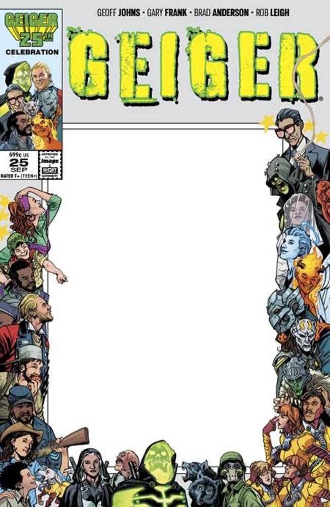 Geiger #25 Cover E Blank Sketch Variant PRESALE 9/30