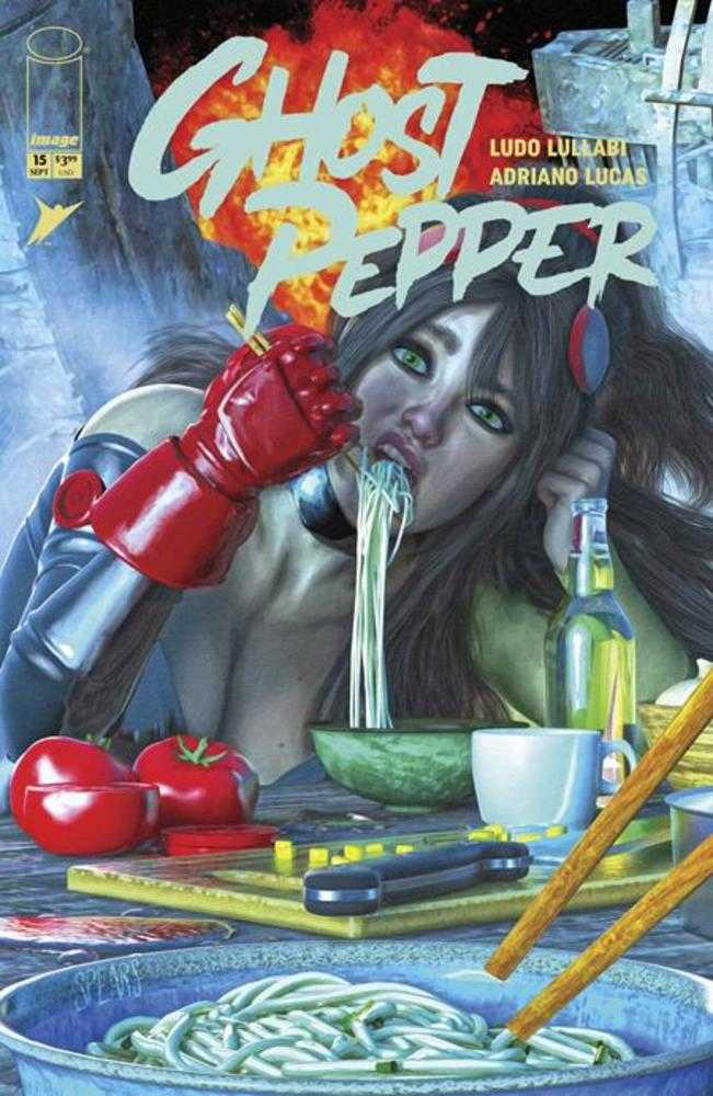 Comic book cover of 'Ghost Pepper #15 Cover B Mark Spears Variant'