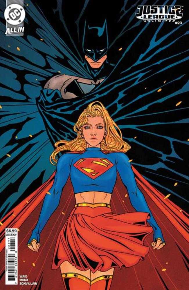 Comic book cover of 'Justice League Unlimited #23 Cover D Cathy Kwan Card Stock Variant'