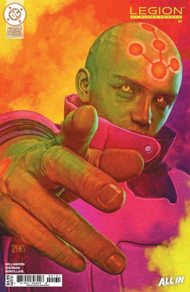 Legion Of Super Heroes #1 Cover C Mark Spears Card Stock Variant PRESALE 9/02