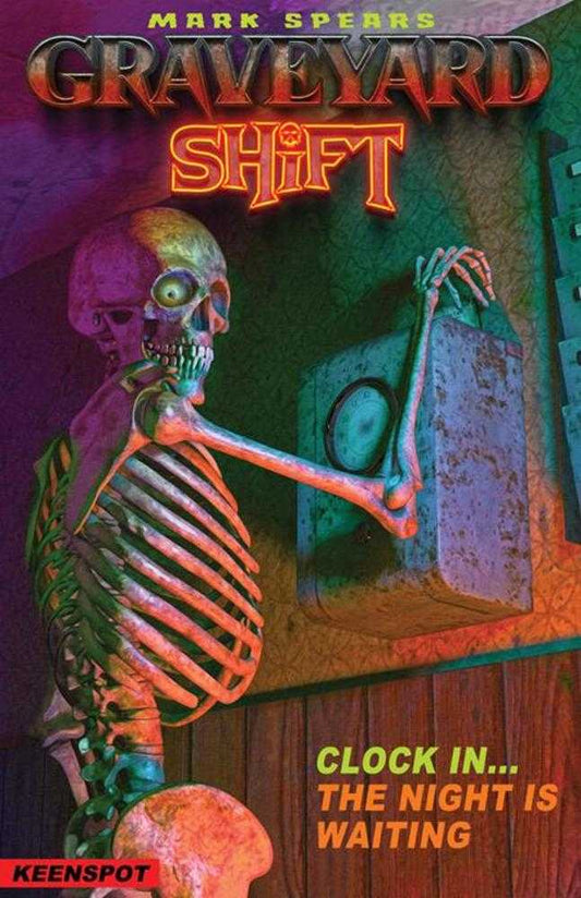 Comic book cover of 'Mark Spears Graveyard Shift #1 Cover B Mark Spears Same Shift Different Day Variant'