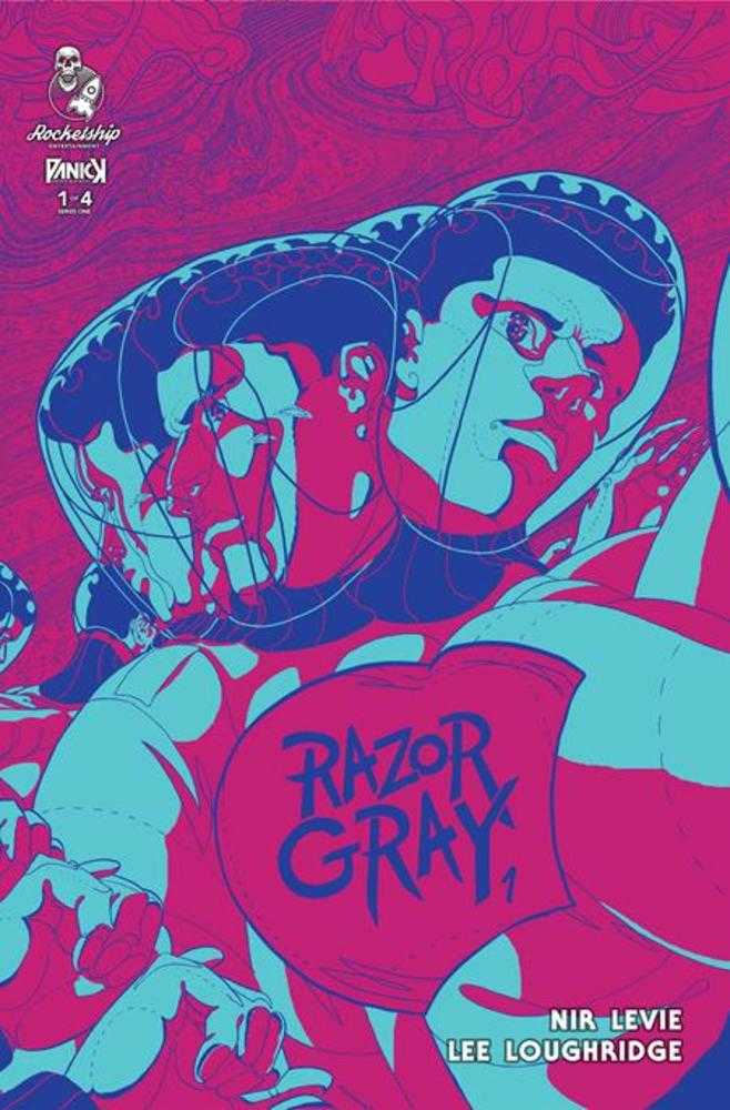 Comic book cover of 'Razor Gray #1 (Of 4) Cover A Nir Levie (Mature)'