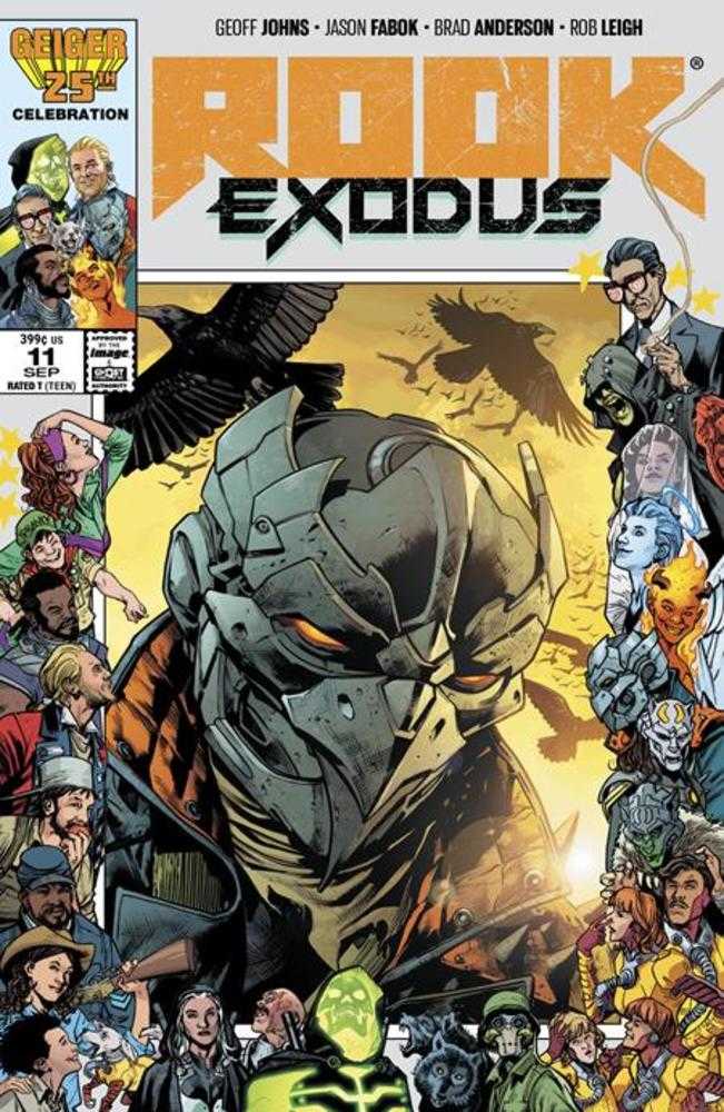 Rook Exodus #11 Cover D Bryan Hitch & Brad Anderson Geiger #25 Anniversary Variant PRESALE 9/02