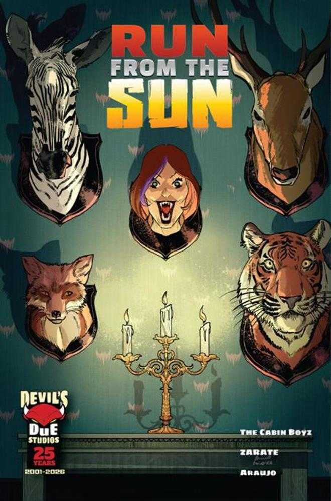 Run From The Sun #1 Cover B Bruno Oliveira Variant Mature PRESALE 9/30