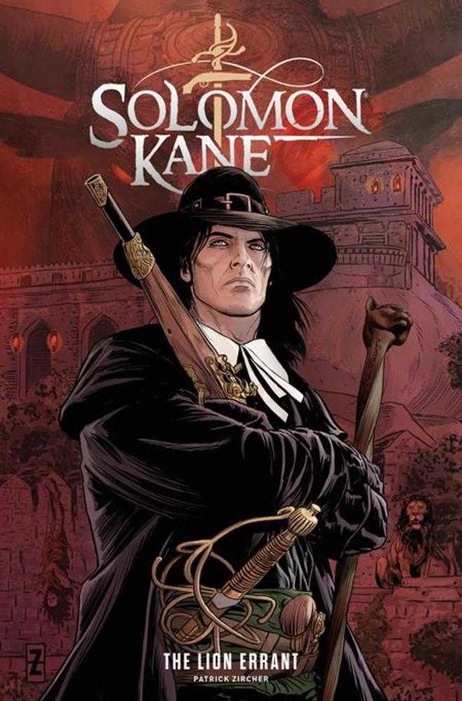 Comic book cover of 'Solomon Kane The Lion Errant #3 (Of 4) Cover B Patch Zircher Variant (Mature)'
