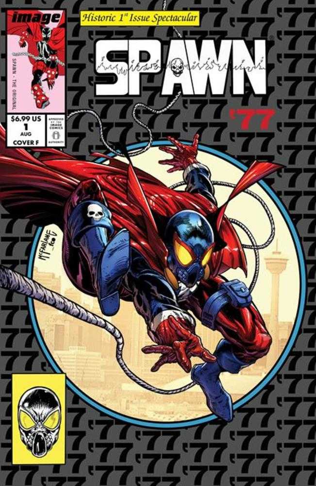 Spawn 77 #1 (Of 3) Cover F 1 in 25 Todd McFarlane Retro Logo Variant PRESALE 9/09