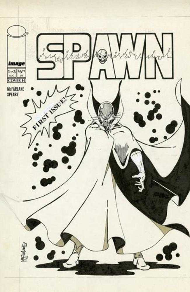 Spawn 77 #1 (Of 3) Cover H 1 in 100 Todd McFarlane Original 1977 Variant PRESALE 9/09