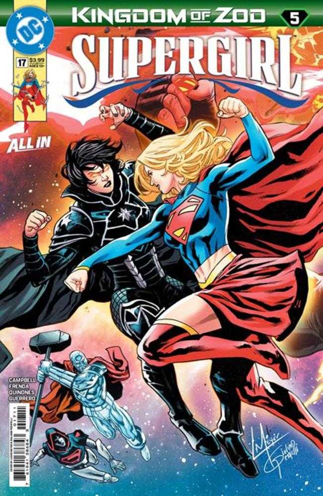 Supergirl #17 Cover A Lucas Meyer Connecting (Kingdom Of Zod) PRESALE 9/09