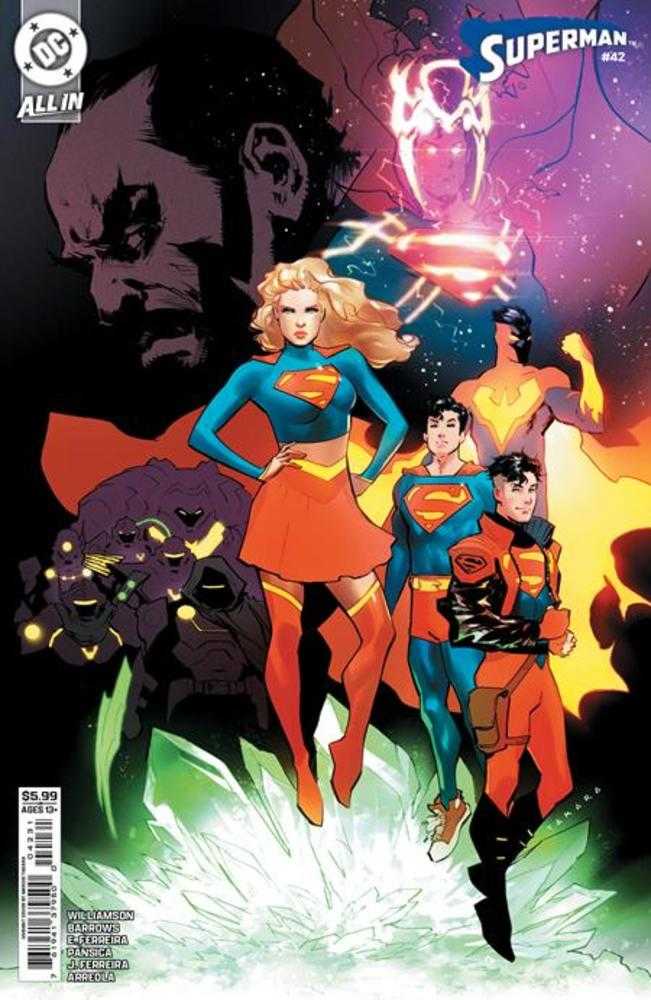 Comic book cover of 'Superman #42 Cover E Mark Spears Kingdom Of Zod Foil Variant (Kingdom Of Zod)'
