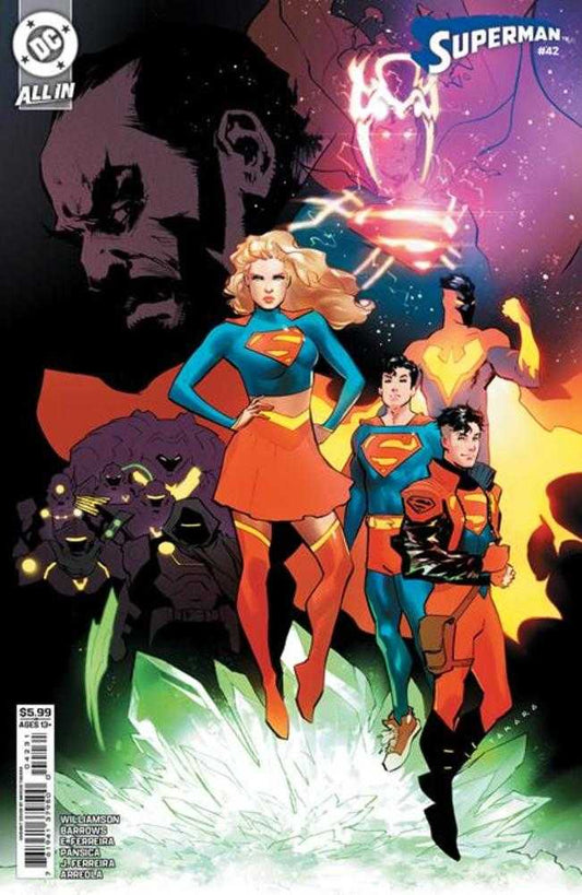 Comic book cover of 'Superman #42 Cover E Mark Spears Kingdom Of Zod Foil Variant (Kingdom Of Zod)'
