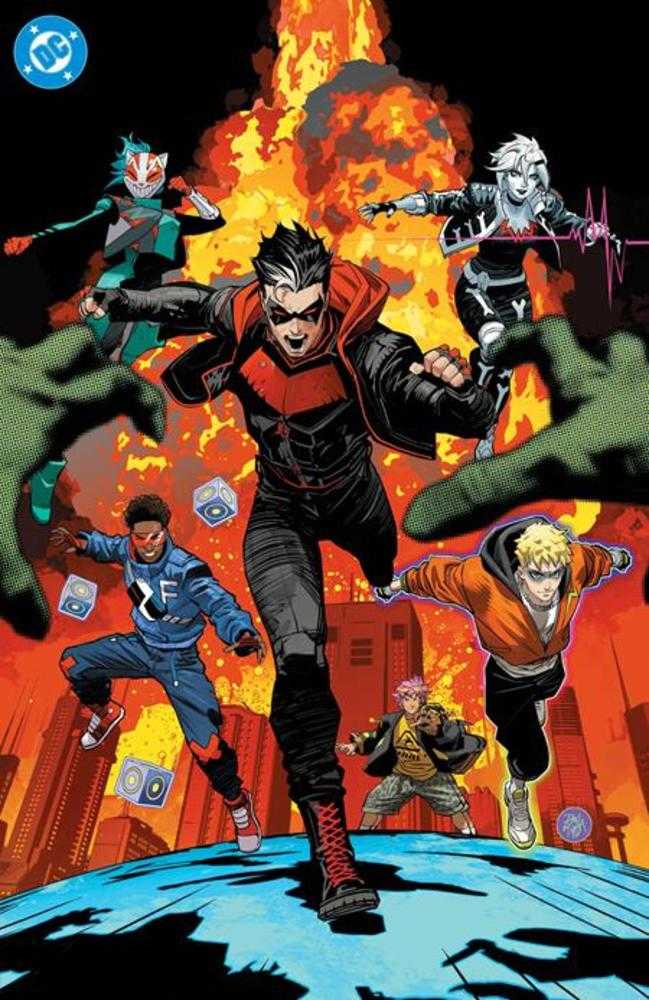 Teen Titans #1 Cover F Dan Mora Foil Variant PRESALE 9/02