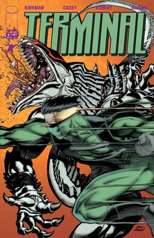 Comic book cover of 'Terminal #3 Cover A Andy Kubert & Dave McCaig (Mature)'