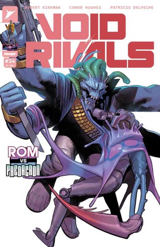 Comic book cover of 'Void Rivals #34 Cover A Lorenzo De Felici'