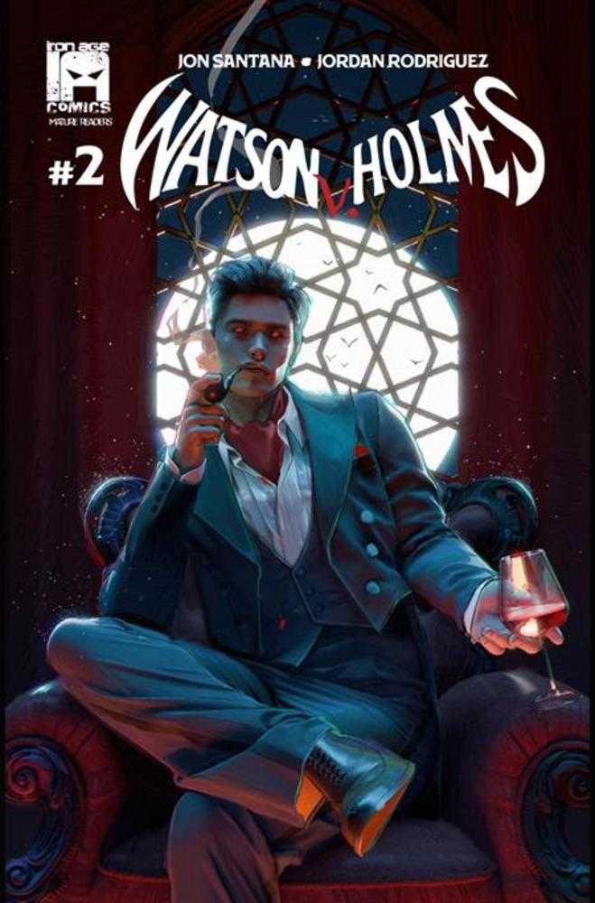 Comic book cover of 'Watson V Holmes #2 (Of 12) Cover A Chin Fong (Mature)'