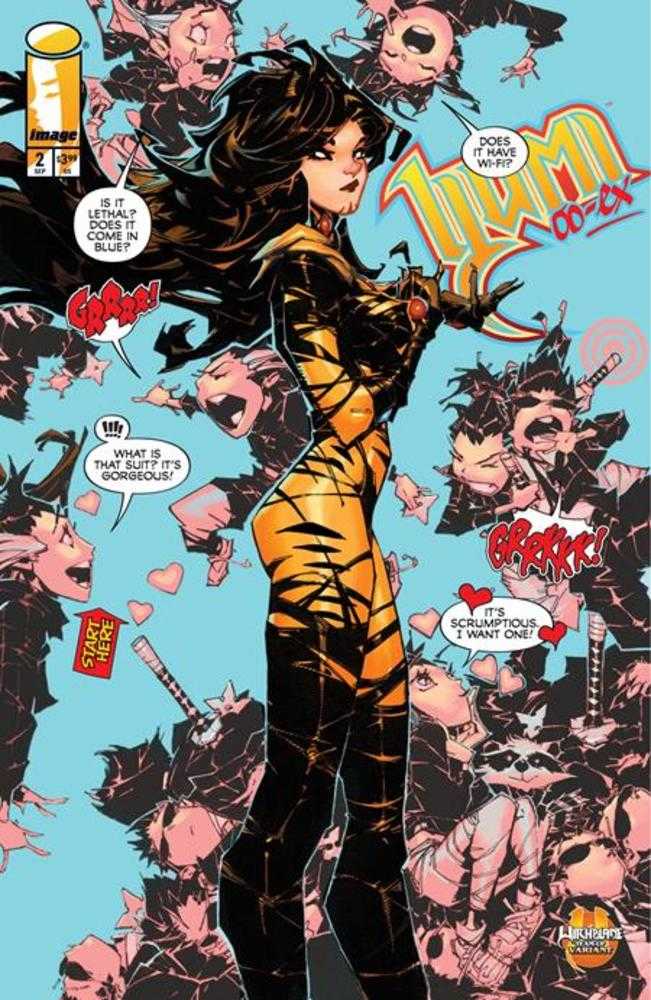 Comic book cover of 'Yumi 00EX #2 (Of 4) Cover C Chris Bachalo Witchblade Team Up Variant'