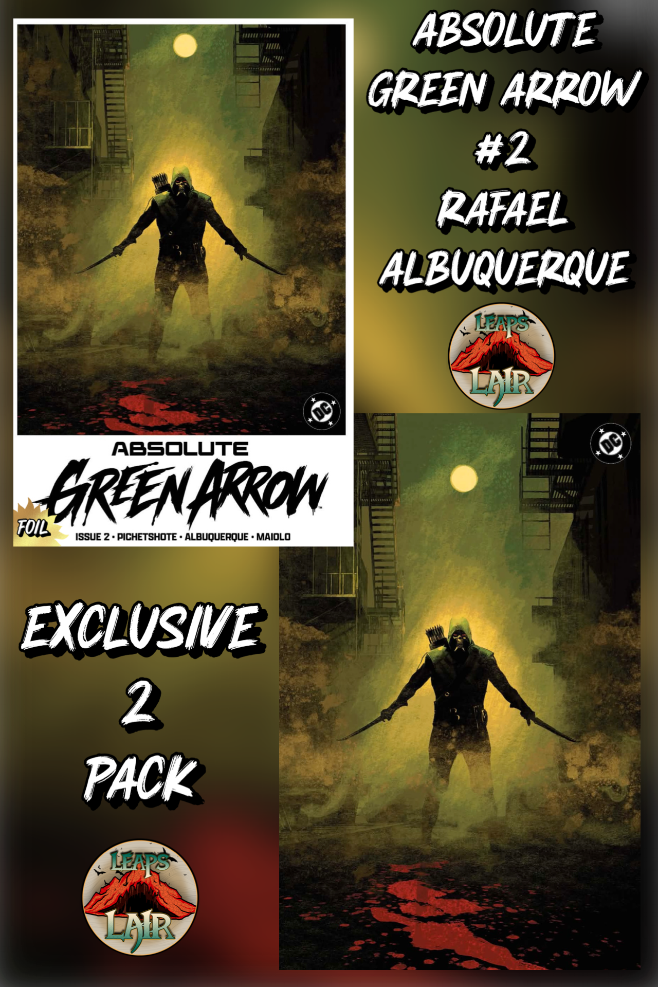 ABSOLUTE GREEN ARROW #2 (OF 6) RAFAEL ALBUQUERQUE MOVIE COVER REORDER 6/17