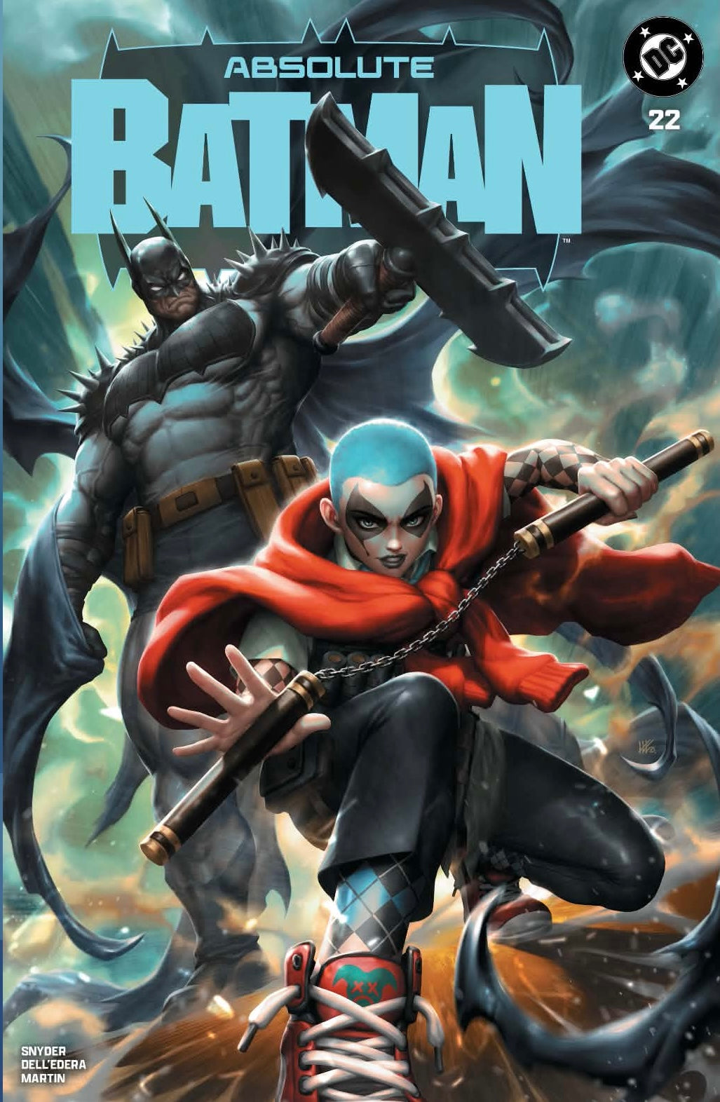 Absolute Batman #22 - Absolute Harley Origin Kunkka Exclusive PREORDER 7/8 LTD 1000/800