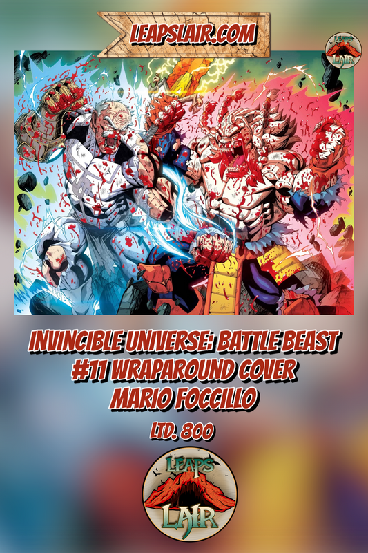 Invincible Universe Battle Beast #11 Mario Foccillo Wraparound PREORDER 7/22