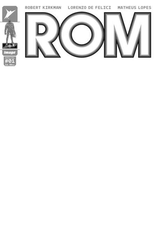 Rom Special #1 (One Shot) Cover E Blank Sketch Variant PRESALE 8/26