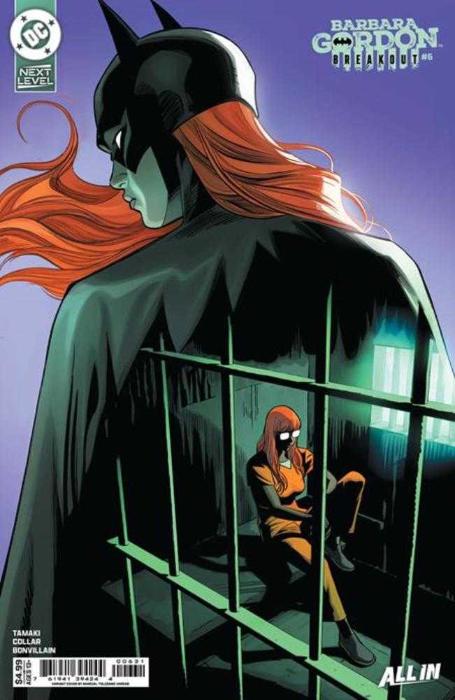 Comic book cover of 'Barbara Gordon Breakout #6 Cover C Marcial Toledano Vargas Card Stock Variant'