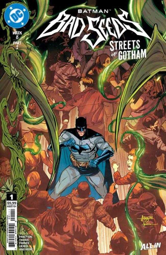 Comic book cover of 'Batman Bad Seeds Streets Of Gotham #1 (One Shot) Cover A Javi Fernandez'