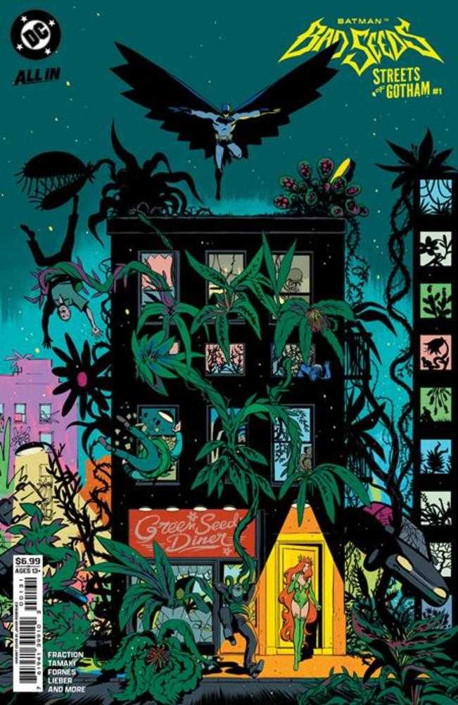 Comic book cover of 'Batman Bad Seeds Streets Of Gotham #1 (One Shot) Cover C Javier Rodriguez Card Stock Variant'