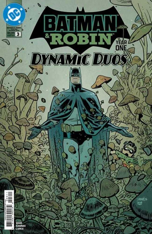 Comic book cover of 'Batman & Robin Year One Dynamic Duos #3 (Of 12) Cover A Chris Samnee'