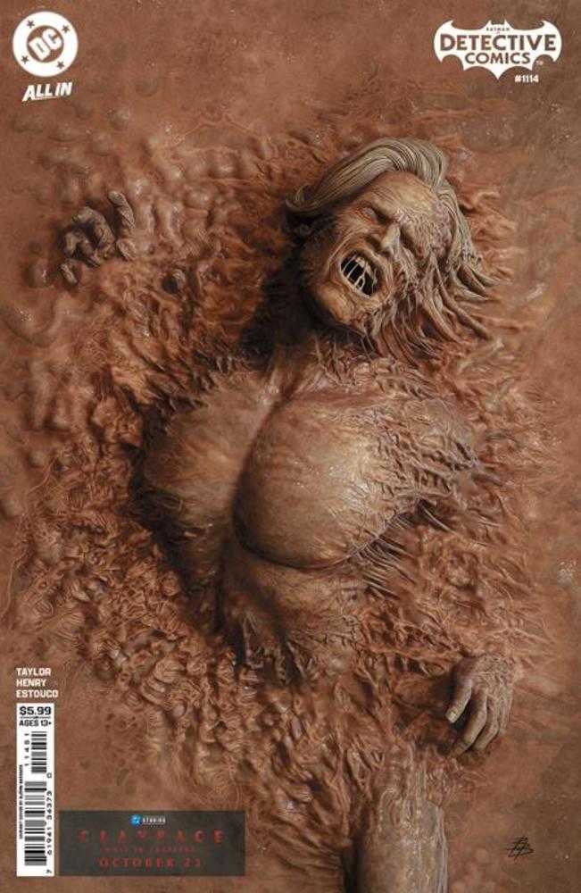 Detective Comics #1114 Cover E Bjorn Barends Clayface Movie Card Stock Variant Batman Bad Seeds