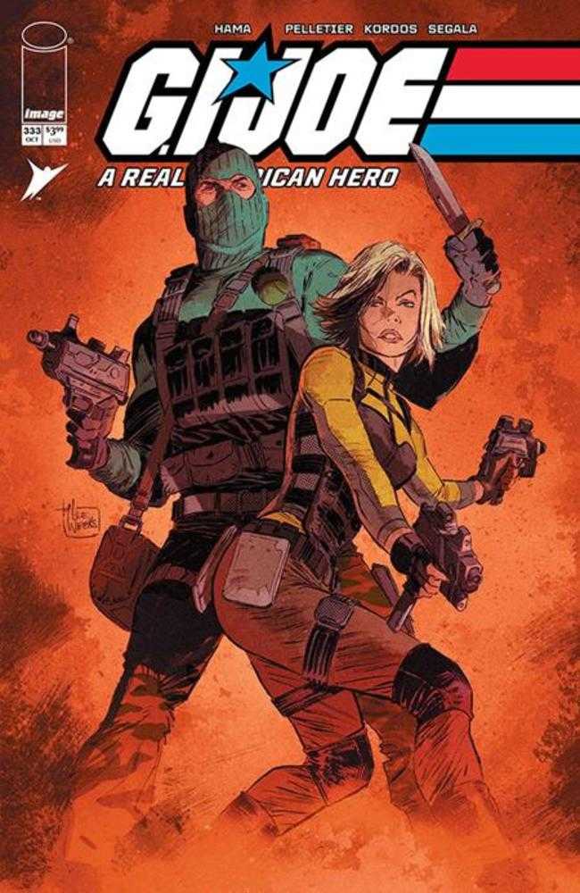 Comic book cover of 'G.I. Joe A Real American Hero #333 Cover A Lee Weeks & Mike Spicer'