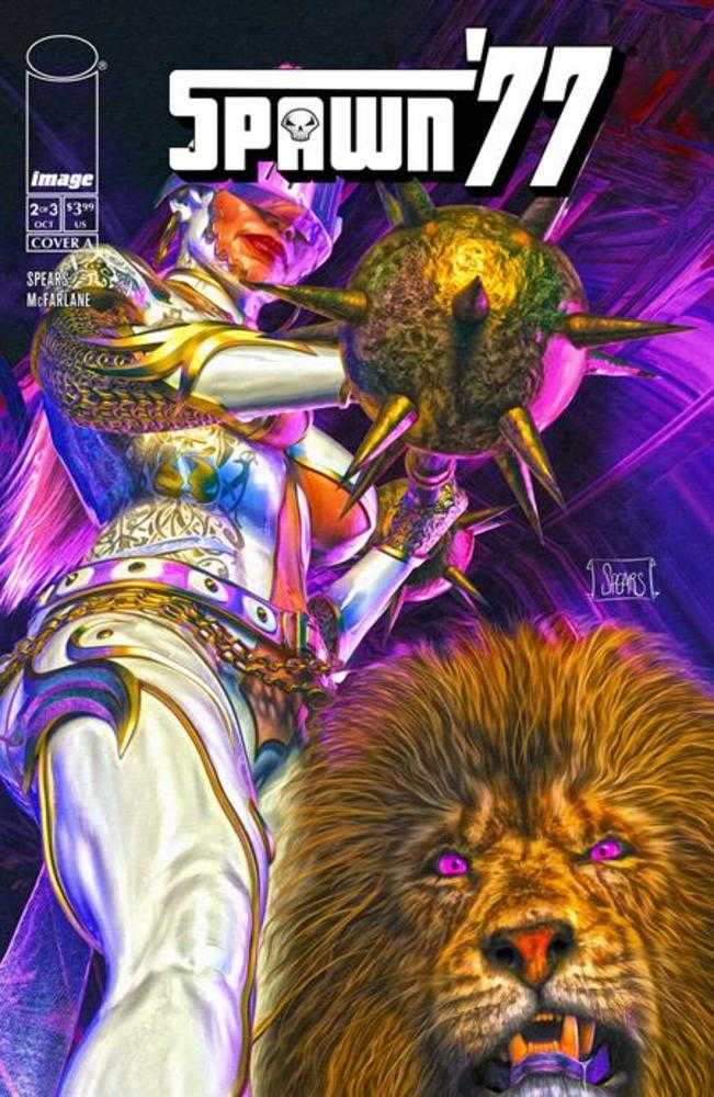 Comic book cover of 'Spawn 77 #2 (Of 3) Cover A Mark Spears'