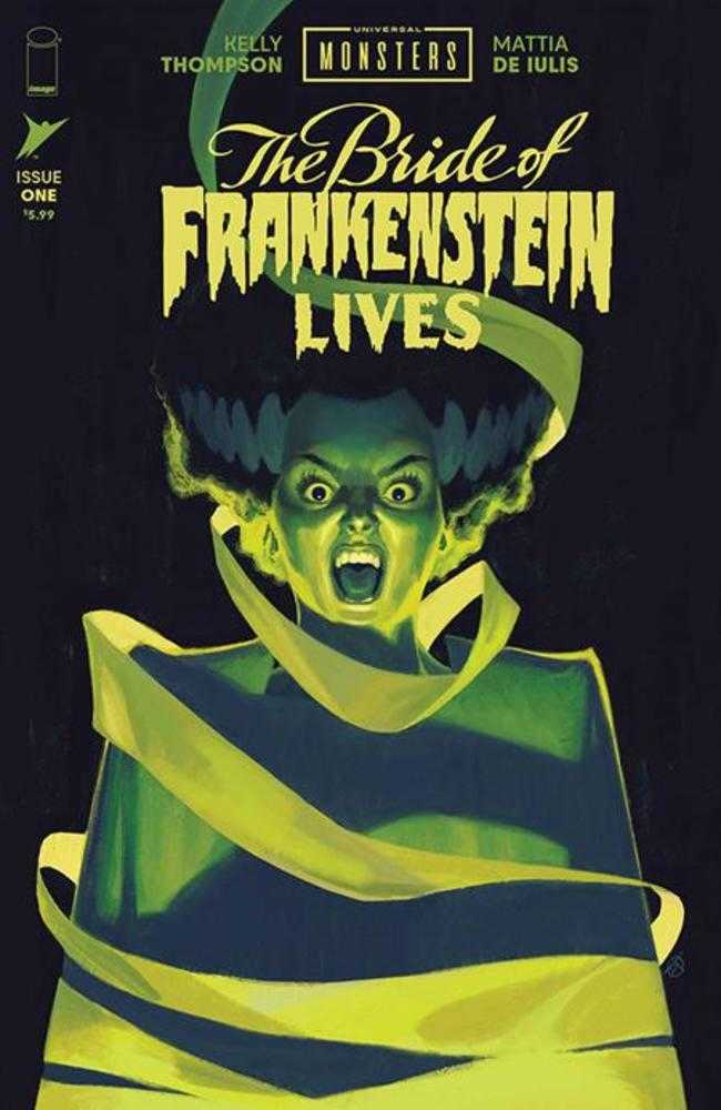 Universal Monsters The Bride Of Frankenstein Lives #1 (Of 4) Cover H (Inc 1:100) David Talaski Foil Variant