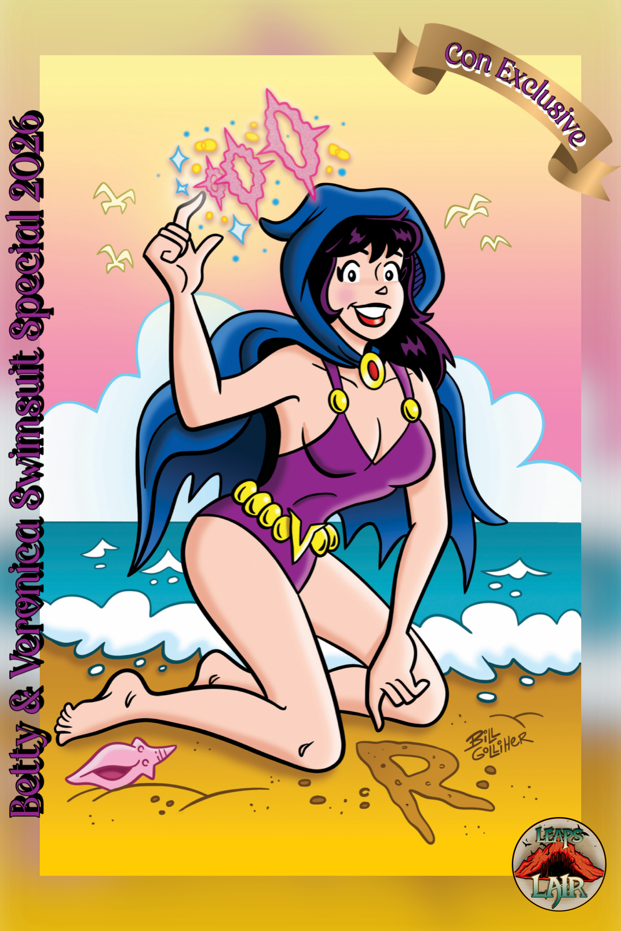 Betty & Veronica Swimsuit Special 2026 Convention Exclusive - Bill Golliher Raven cover